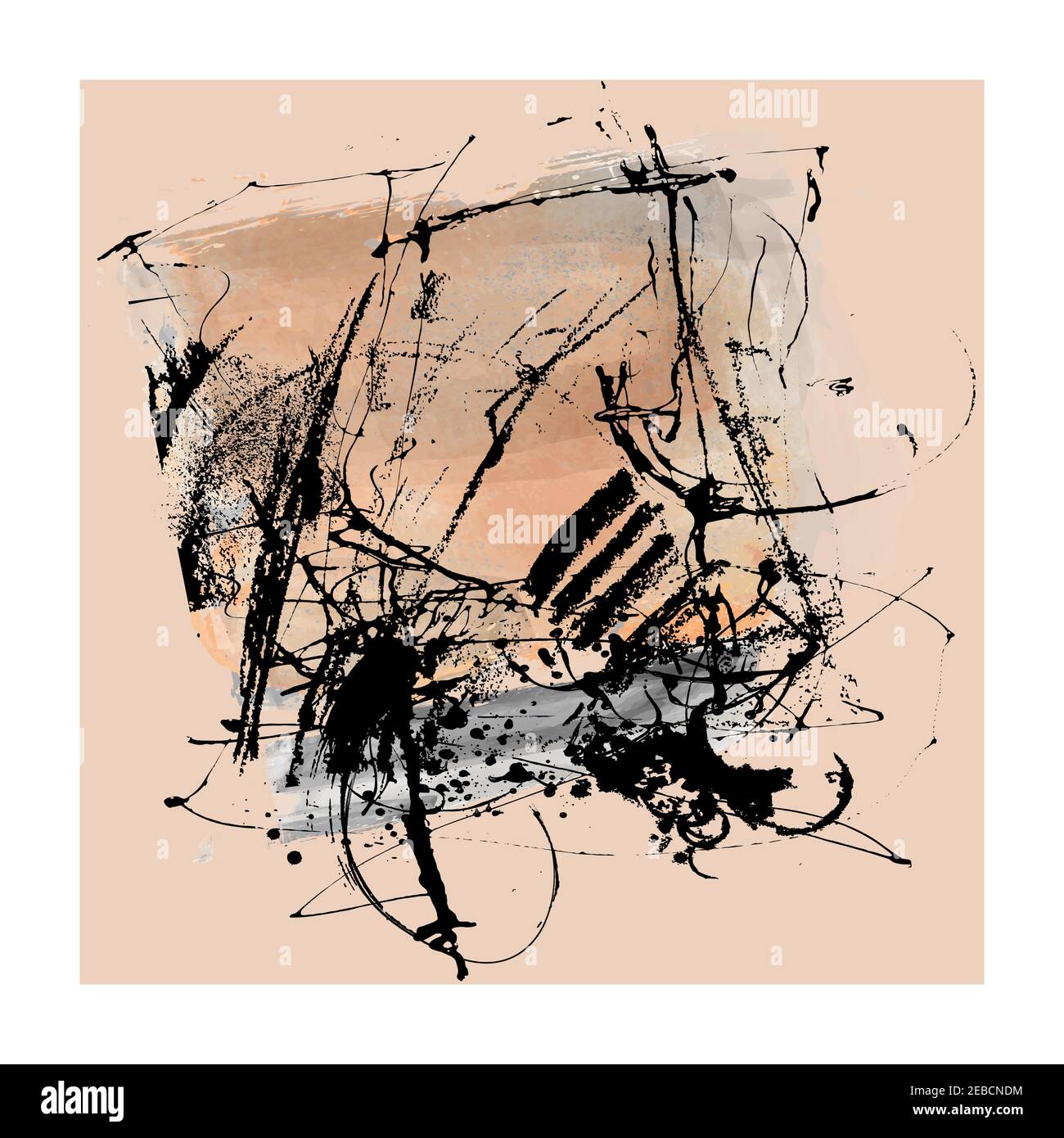 Abstract vectorial composition - vector illustration Stock Vector Image ...