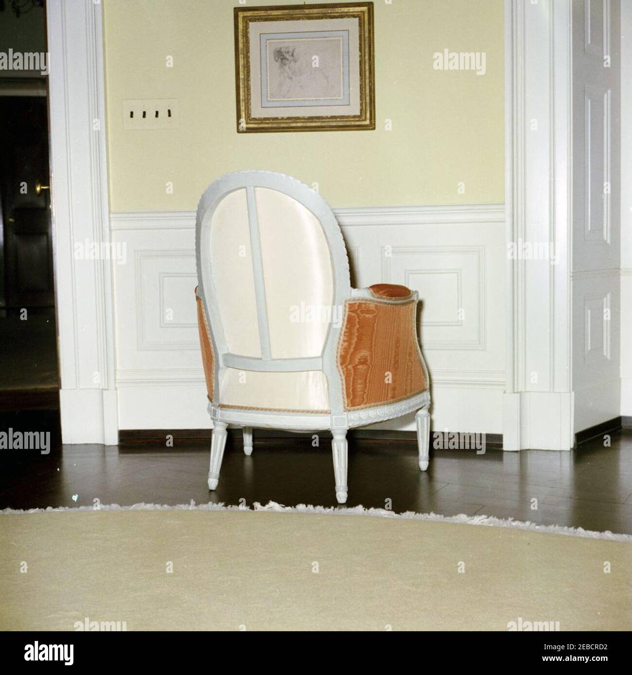 In the yellow oval room of the white house hi-res stock photography and ...