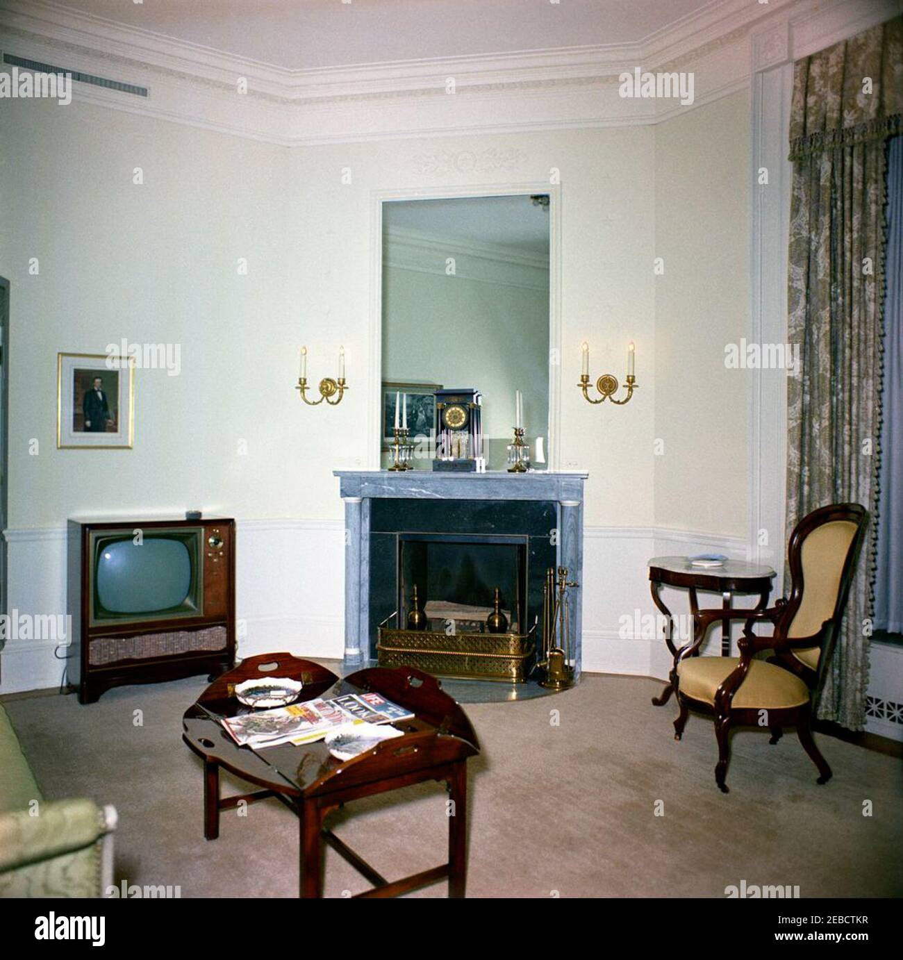 Lincoln bedroom white house hires stock photography and images Alamy