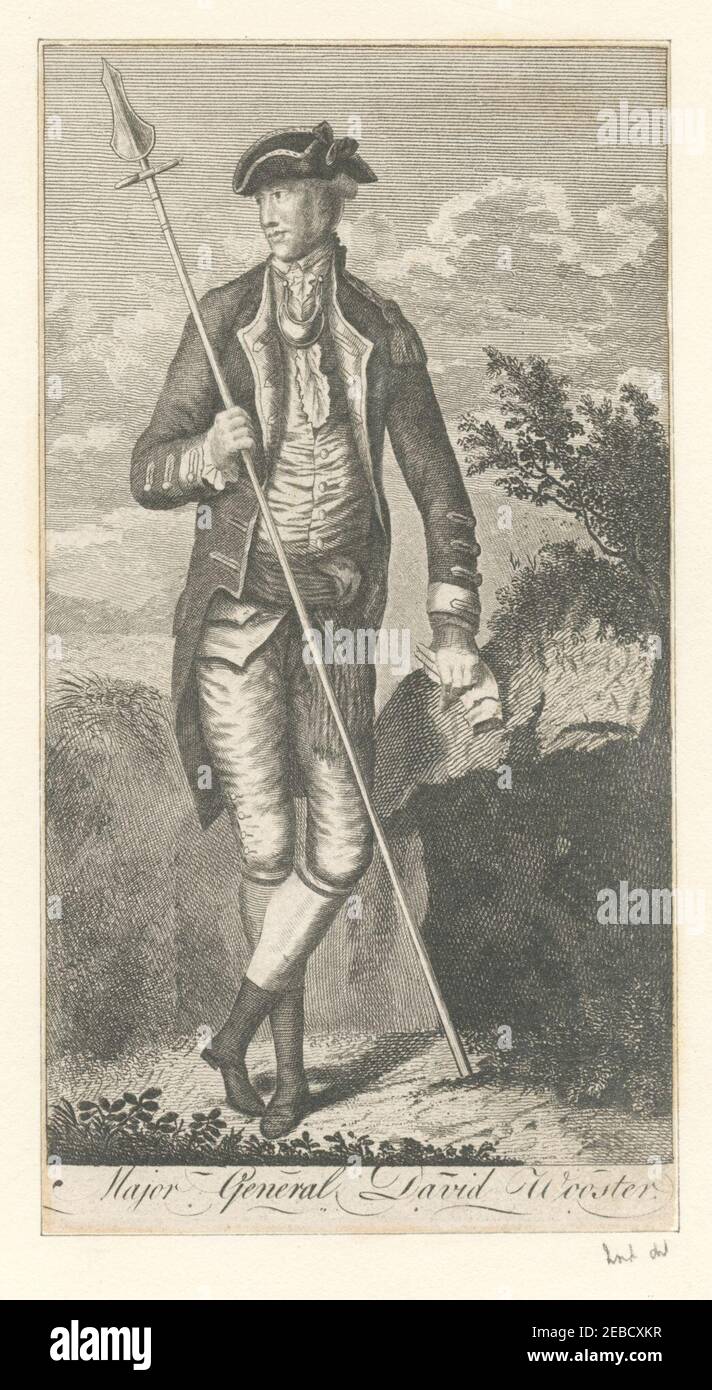 Major General David Wooster Stock Photo Alamy