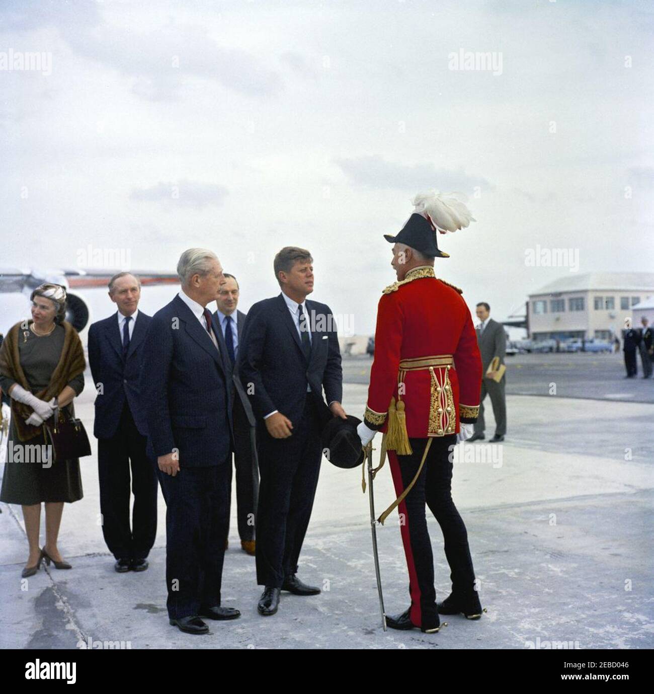 Trip To Bermuda Arrival At Kindley Air Force Base Bermuda 1255pm President John F Kennedy