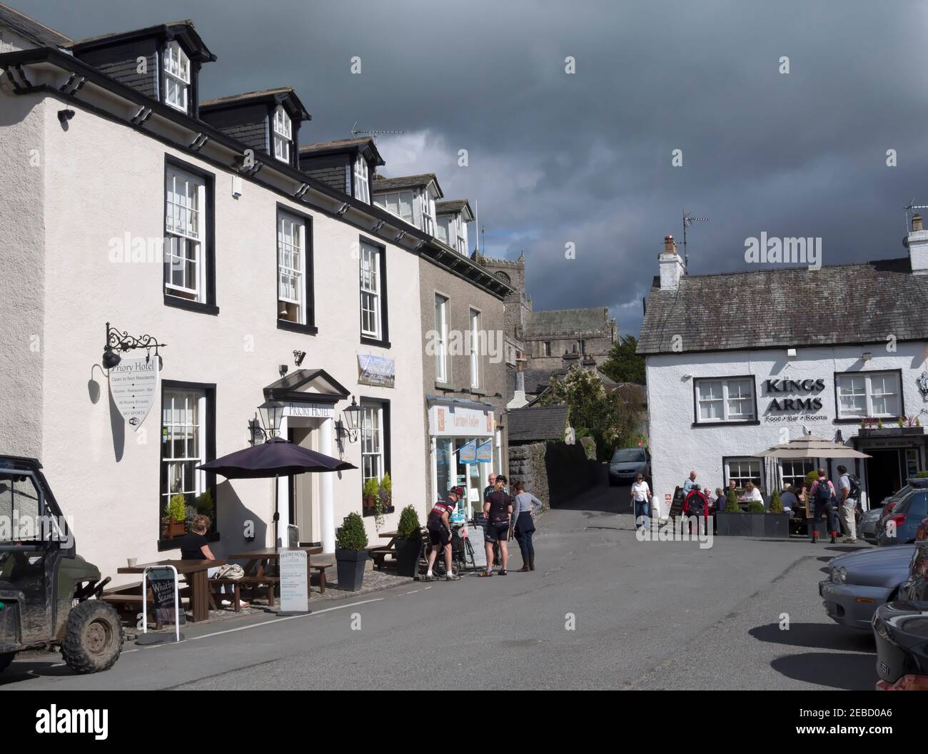 Cartmel, near Grange Over Sands, Cumbria Stock Photo Alamy