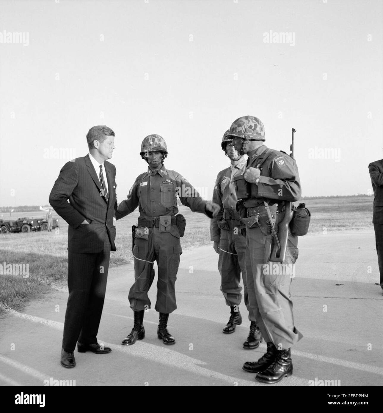 Trip to North Carolina Visit to Fort Bragg, North Carolina. President