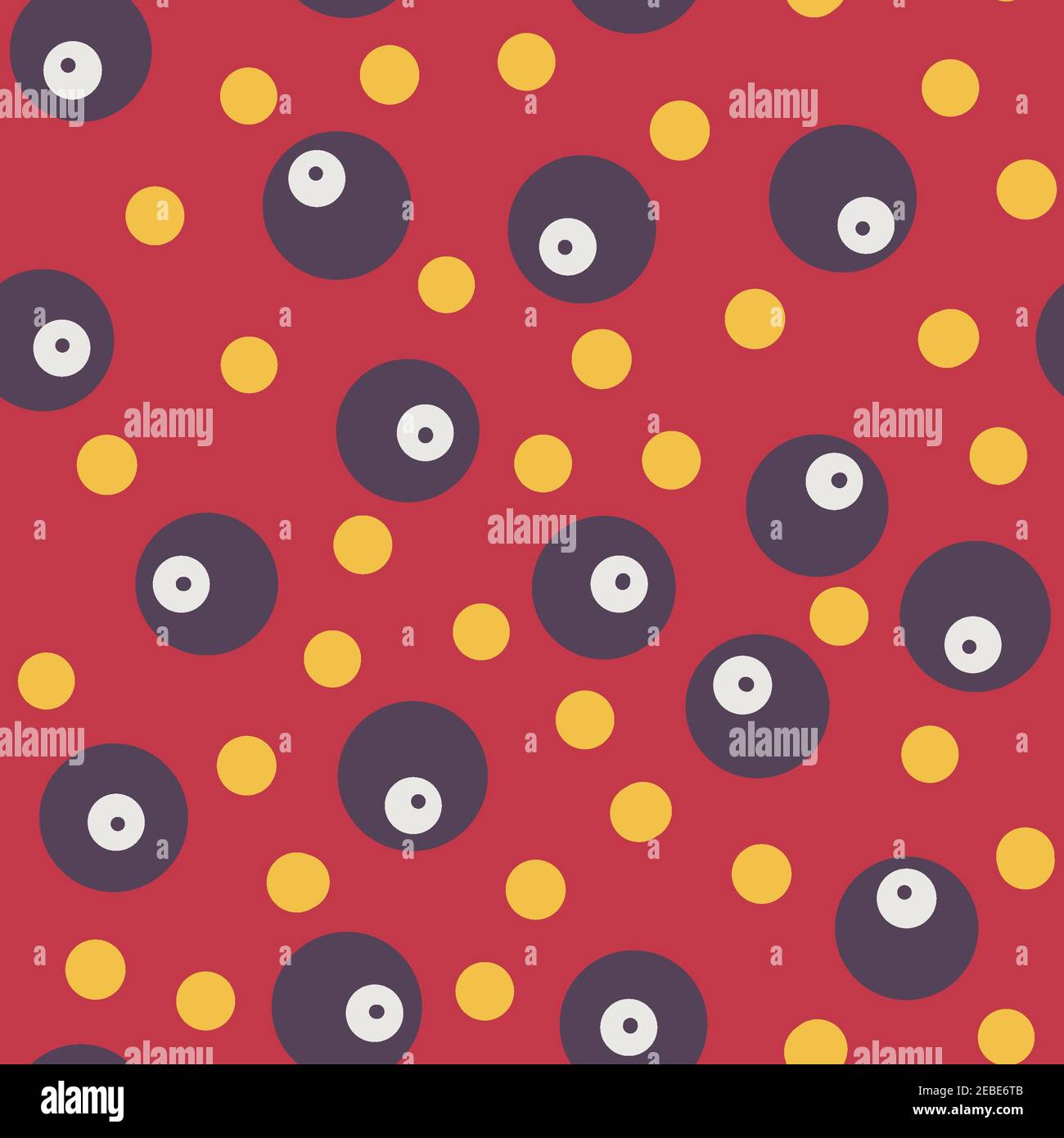 Modern bright multi polka dot pattern, seamless texture background ...