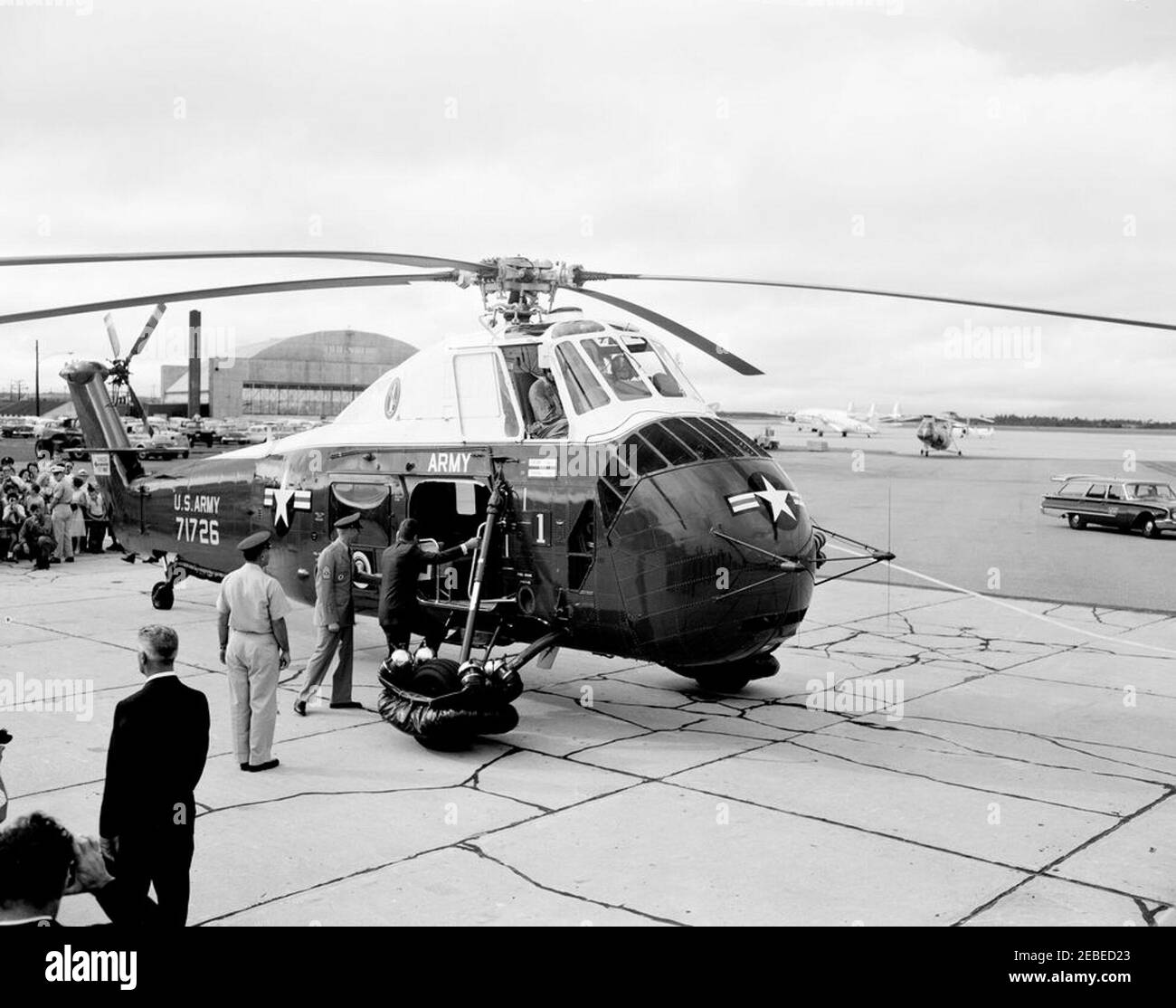 President Kennedy Departs Andrews Air Force Base for the White House, 5