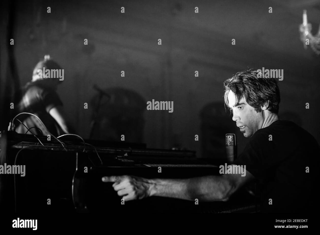 Patrick Watson live on stage at Bush Hall in London Stock Photo