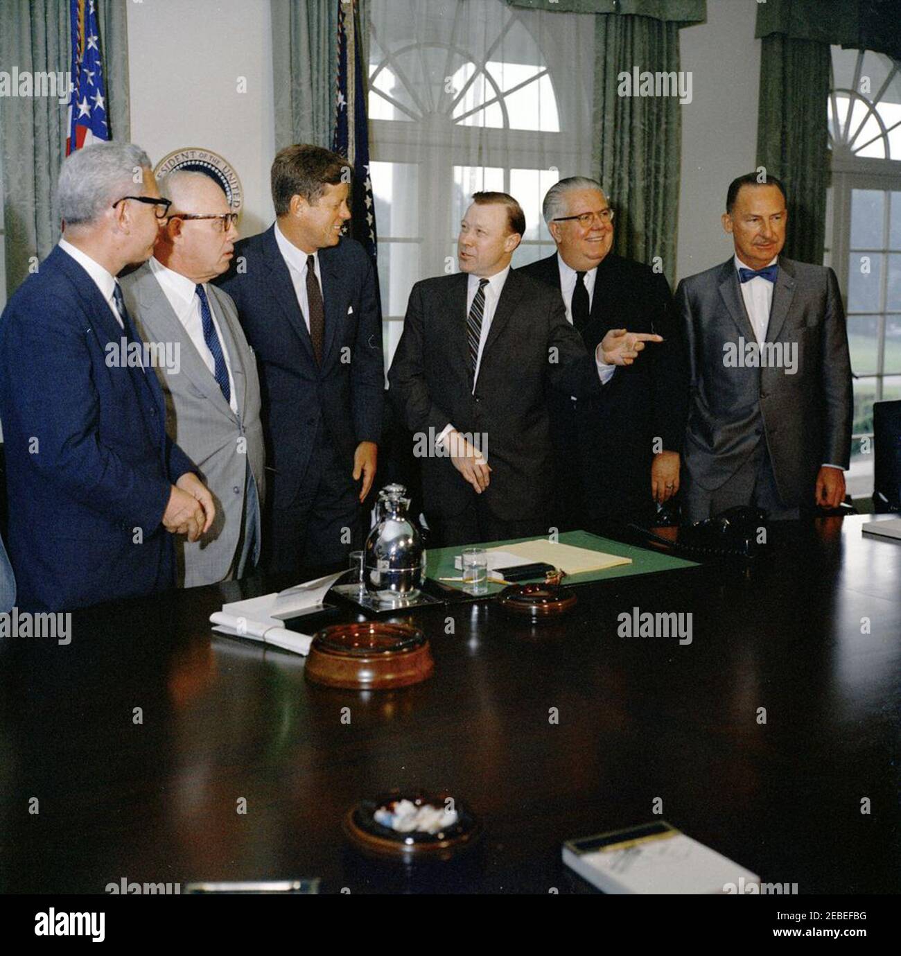 George meany president american federation hi-res stock photography and ...