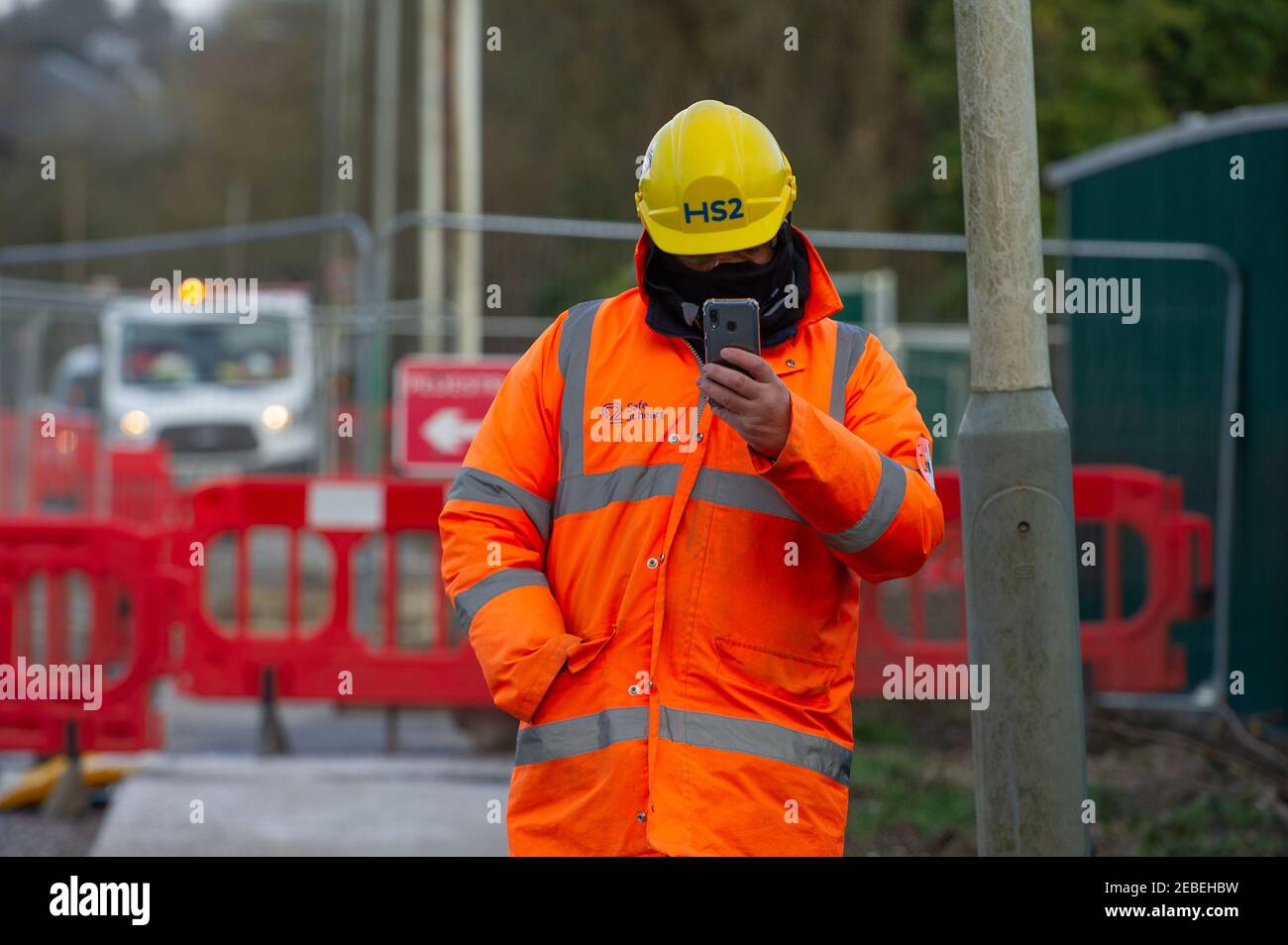 Hs2 filming press hi-res stock photography and images - Alamy