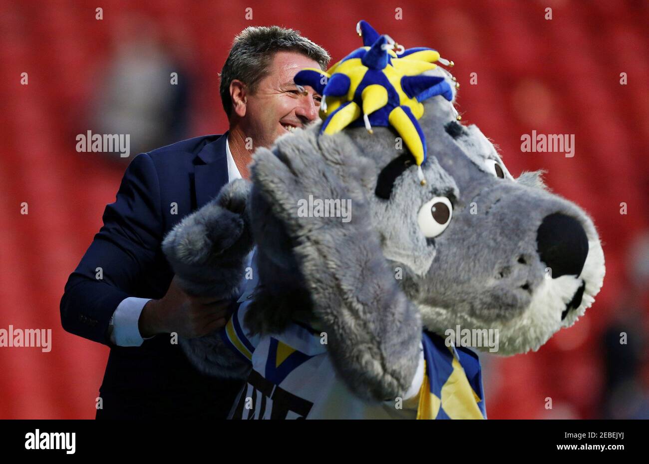 Wolfie mascot hi-res stock photography and images - Alamy