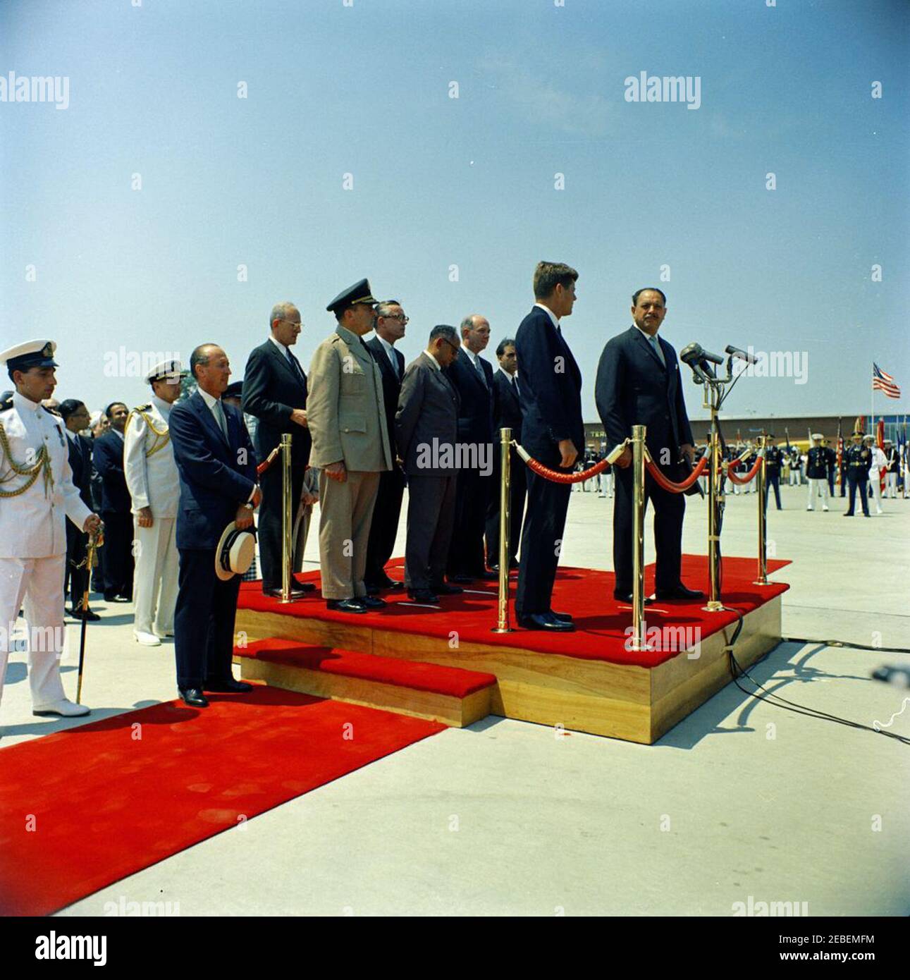 Arrival Ceremonies for Muhammad Ayub Khan, President of Pakistan, 12 ...