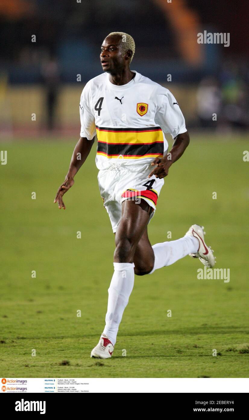 Football Stock 21 1 06 Antonio Lebo Lebo Angola Mandatory Credit Action Images Alex Morton Stock Photo Alamy