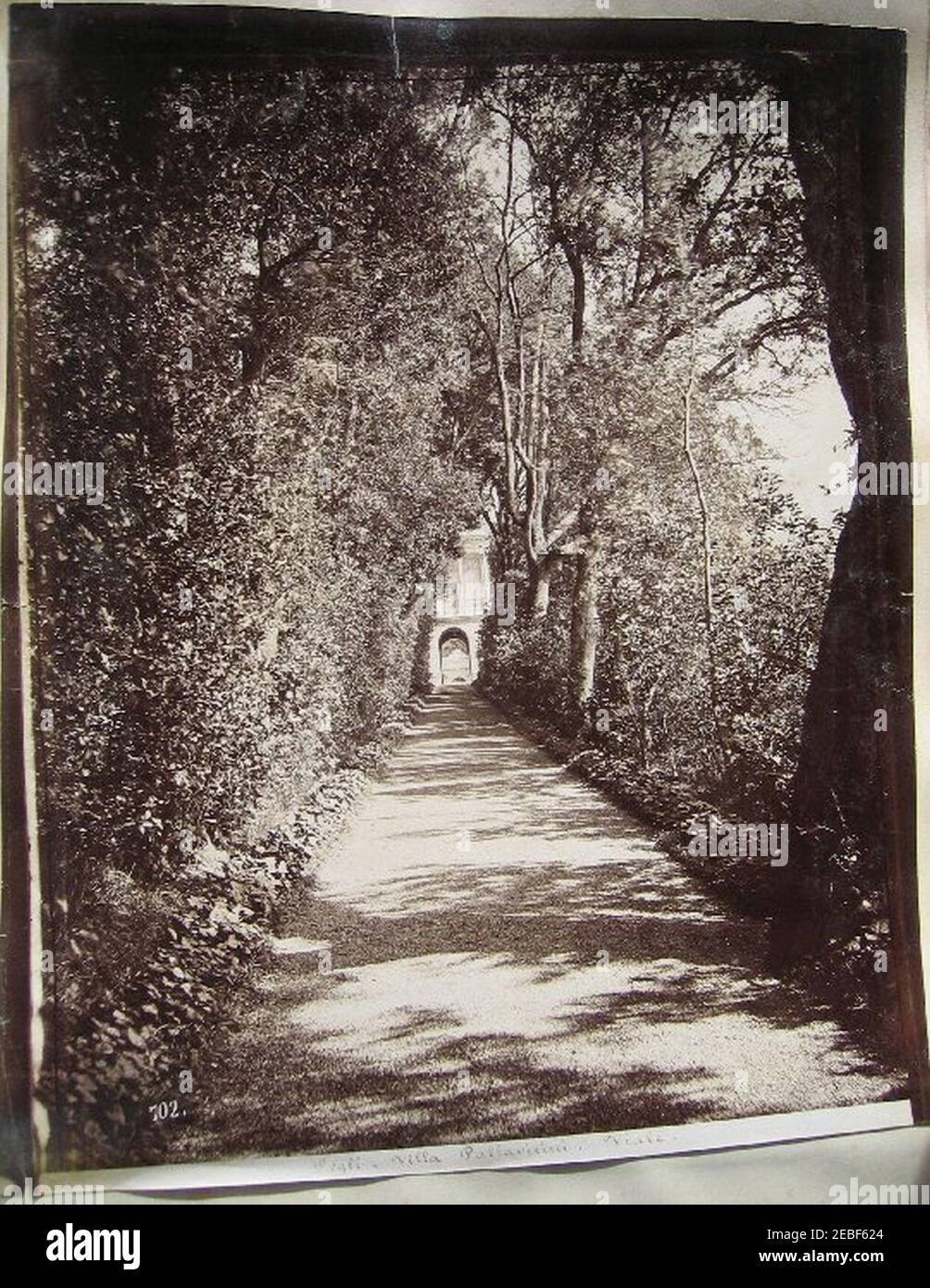 Noack, Alfred (18331895) n. 0702 Pegli Villa Pallavicini Stock