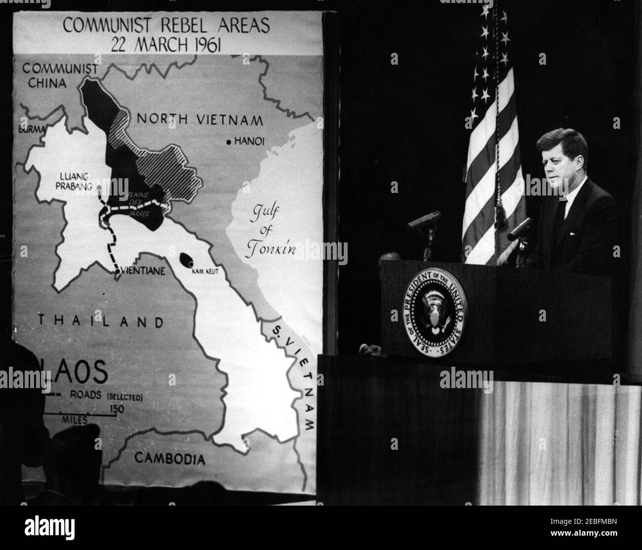 Press Conference, State Department Auditorium, 6:00PM. President John F ...