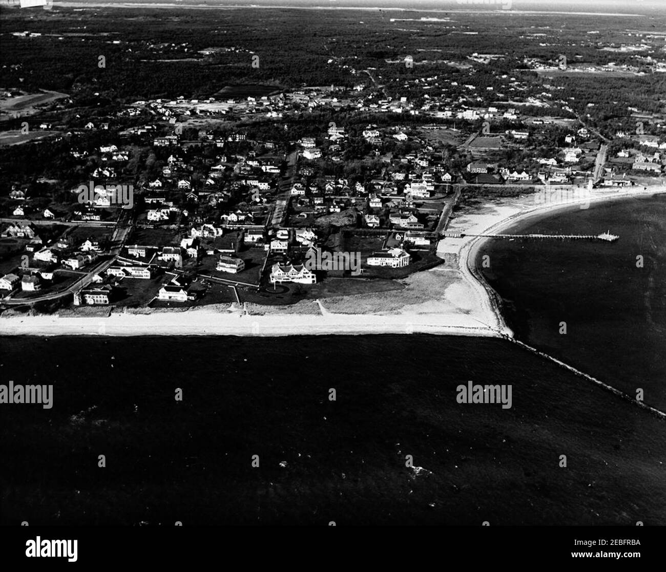 Kennedy compound in hyannis port hires stock photography and images