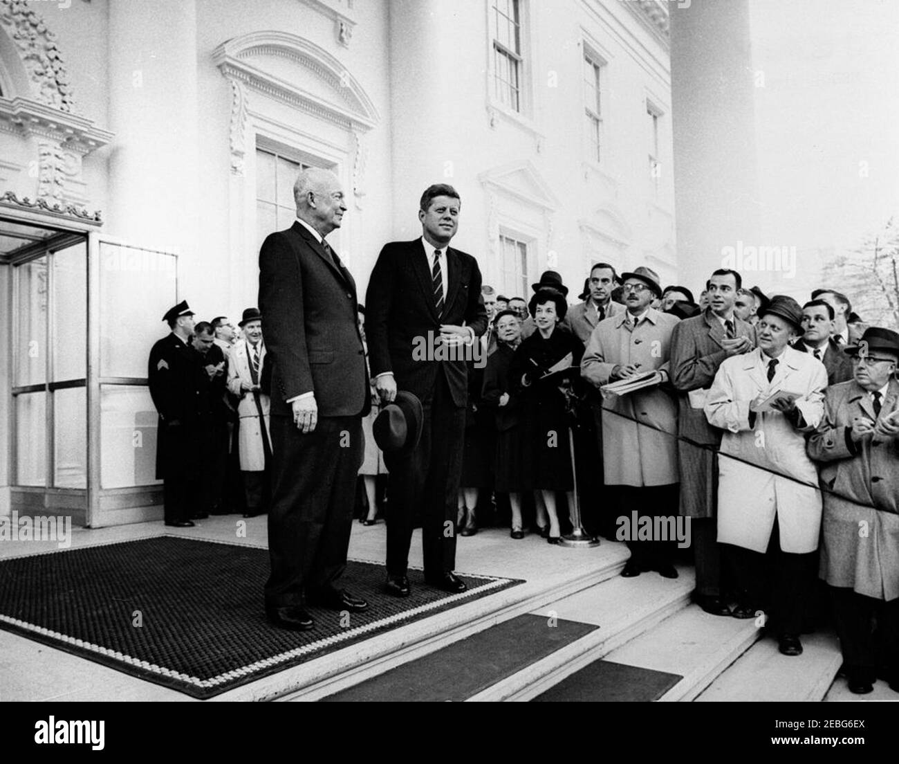 Meeting between President Dwight D. Eisenhower (DDE) and President