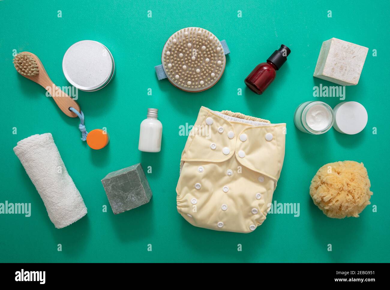 diaper changing supplies