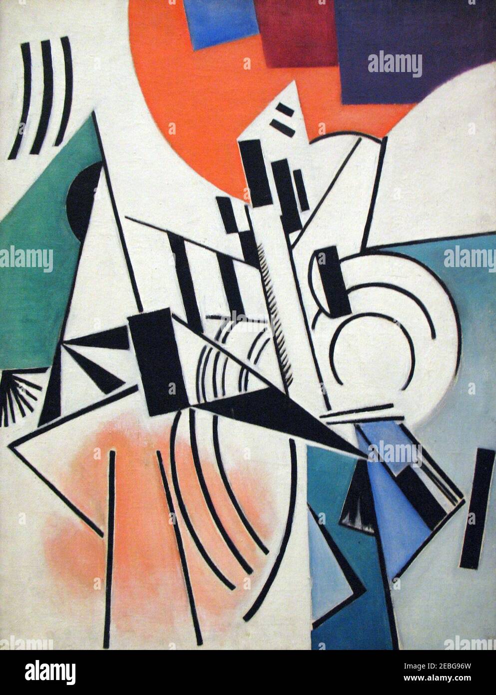 Rozanova Non-Objective Composition (Suprematism) (Rozanova, 1916-1917 ...