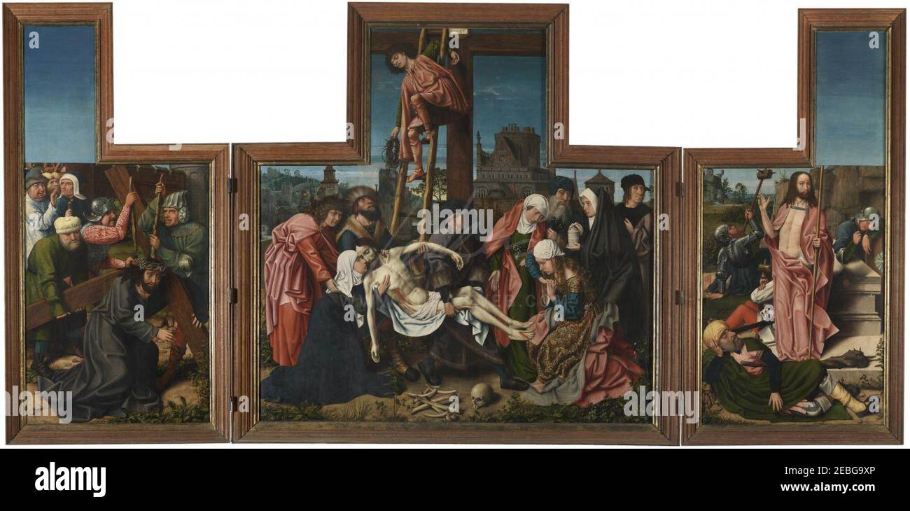 Nood Gods (Meester van Frankfurt, ca. 1520 Stock Photo - Alamy