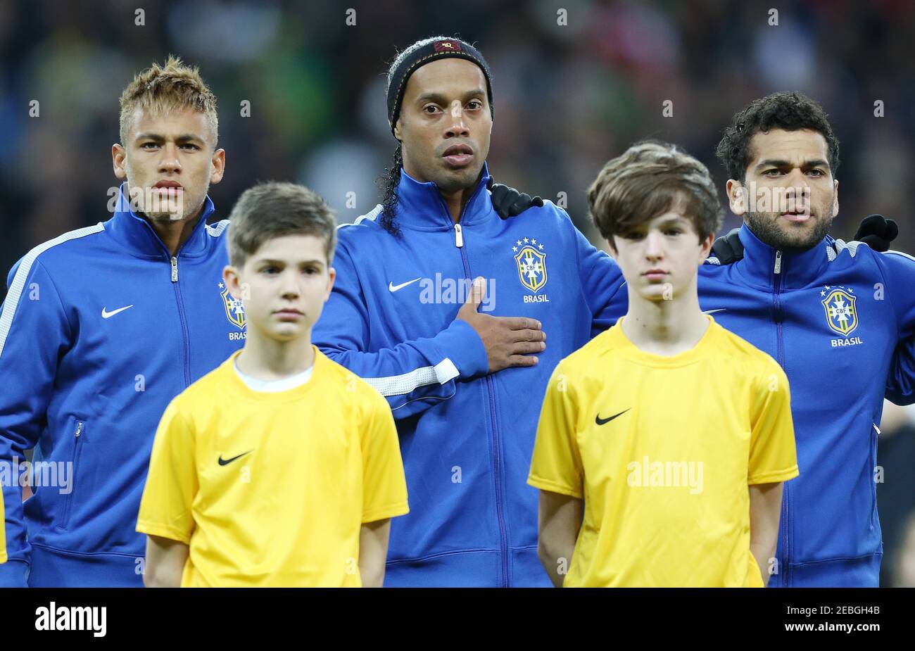 Ronaldinho neymar hires stock photography and images Alamy