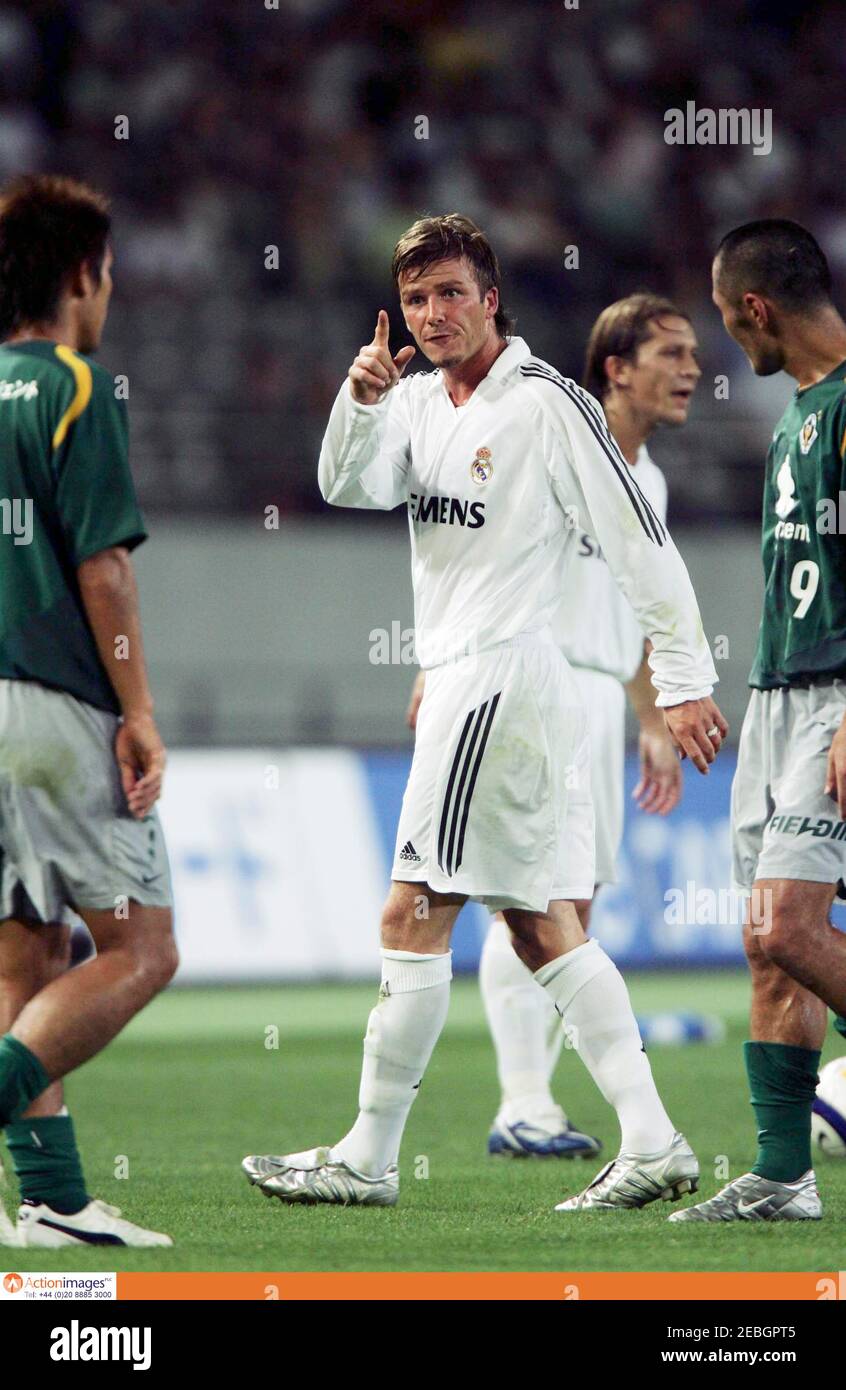 Football Tokyo Verdy V Real Madrid Pre Season Friendly Ajinomoto Stadium Tokyo 25 7 05 Real