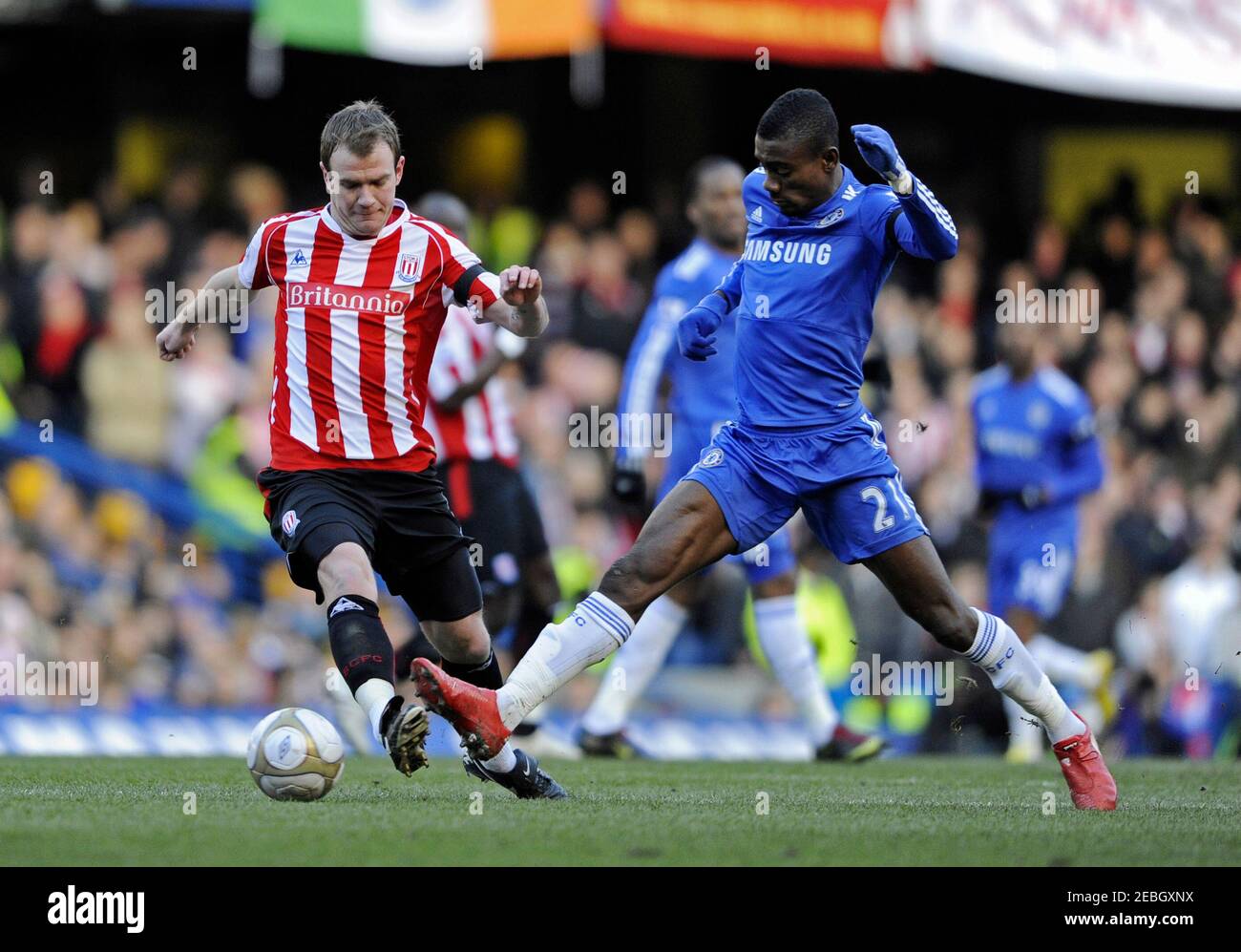Football - Chelsea v Stoke City - FA Cup Quarter Final - Stamford Bridge -  09/10 - 7/3/10