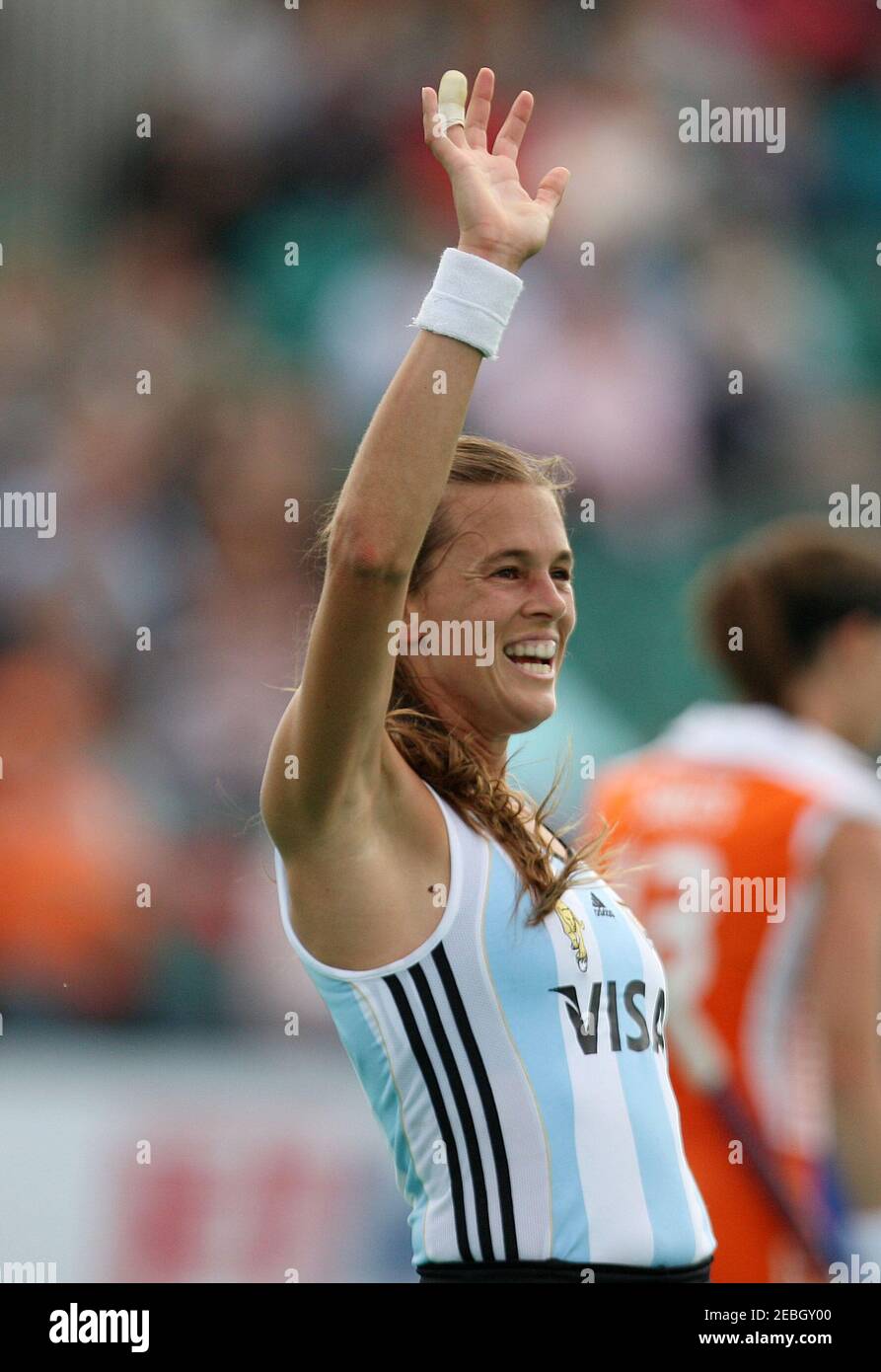 Argentinas carla rebecchi celebrates hires stock photography and