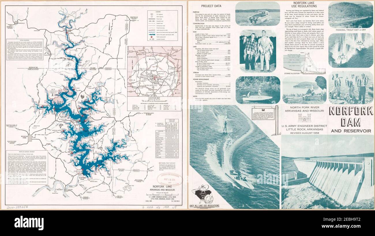 Norfork dam hires stock photography and images Alamy