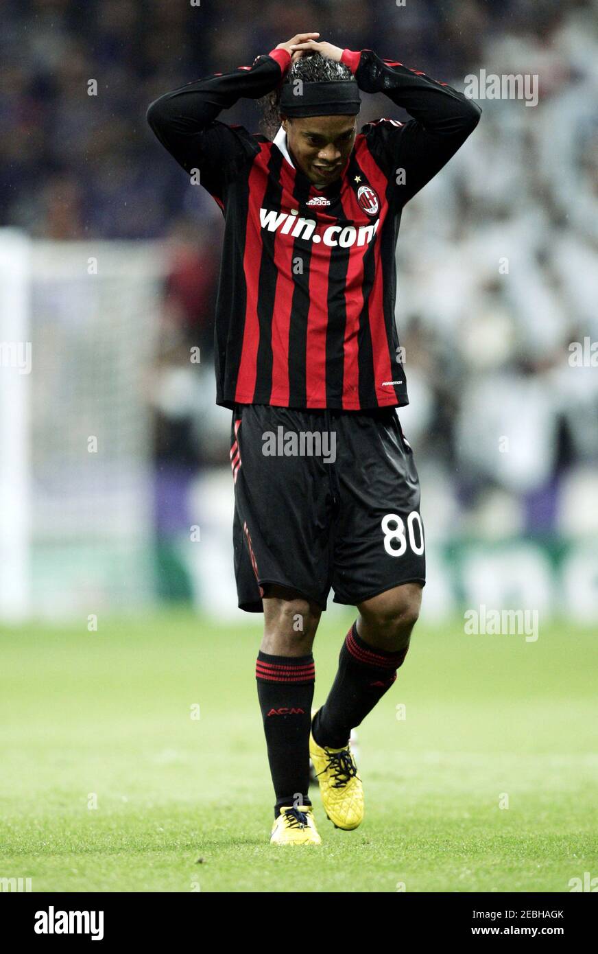Football - Stock - 09/10 - 21/10/09 Ronaldinho - AC Milan Mandatory Credit:  Action Images / Alex Morton Stock Photo - Alamy