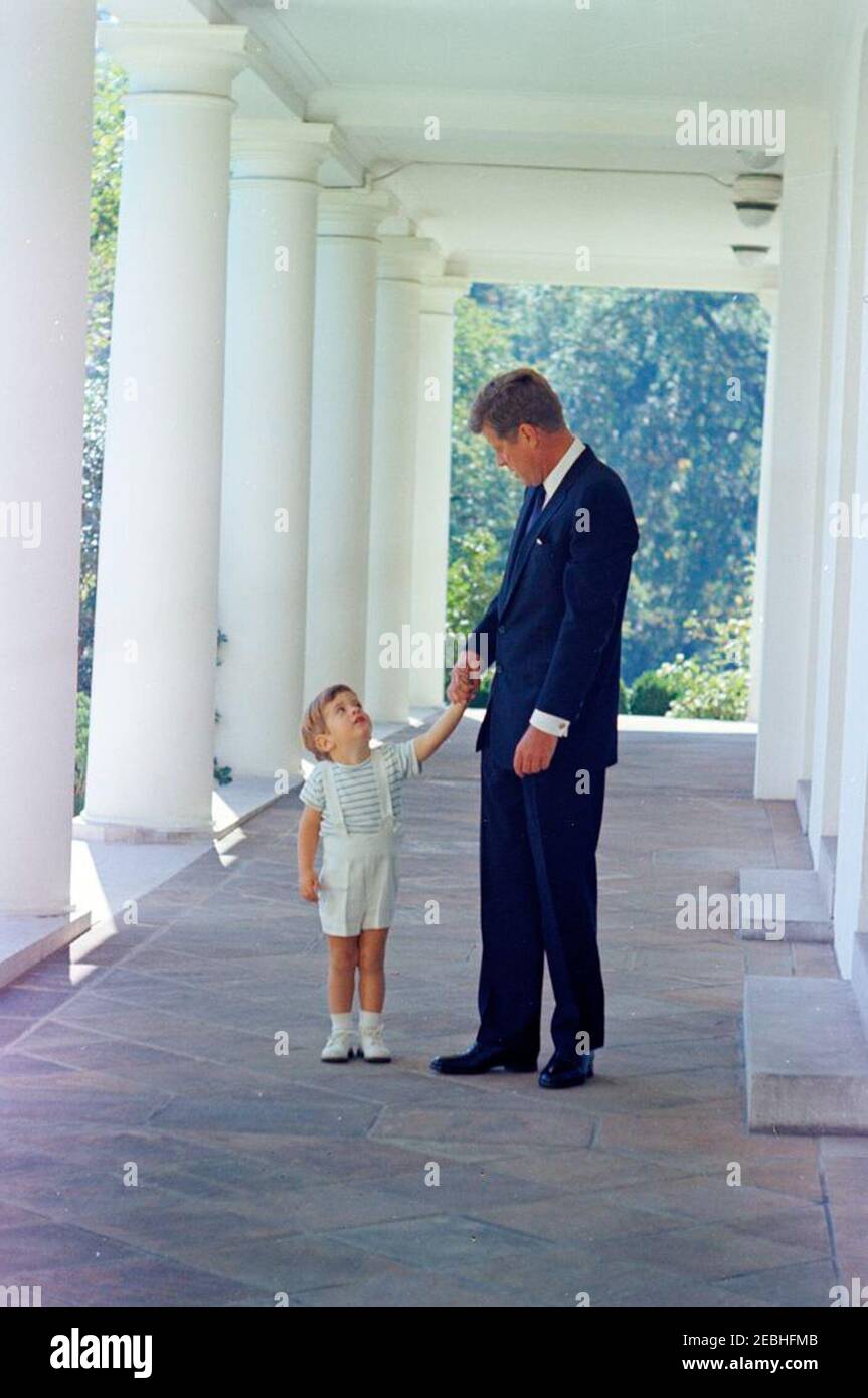 President Kennedy With John Kennedy, (JFK, President John , 48% OFF