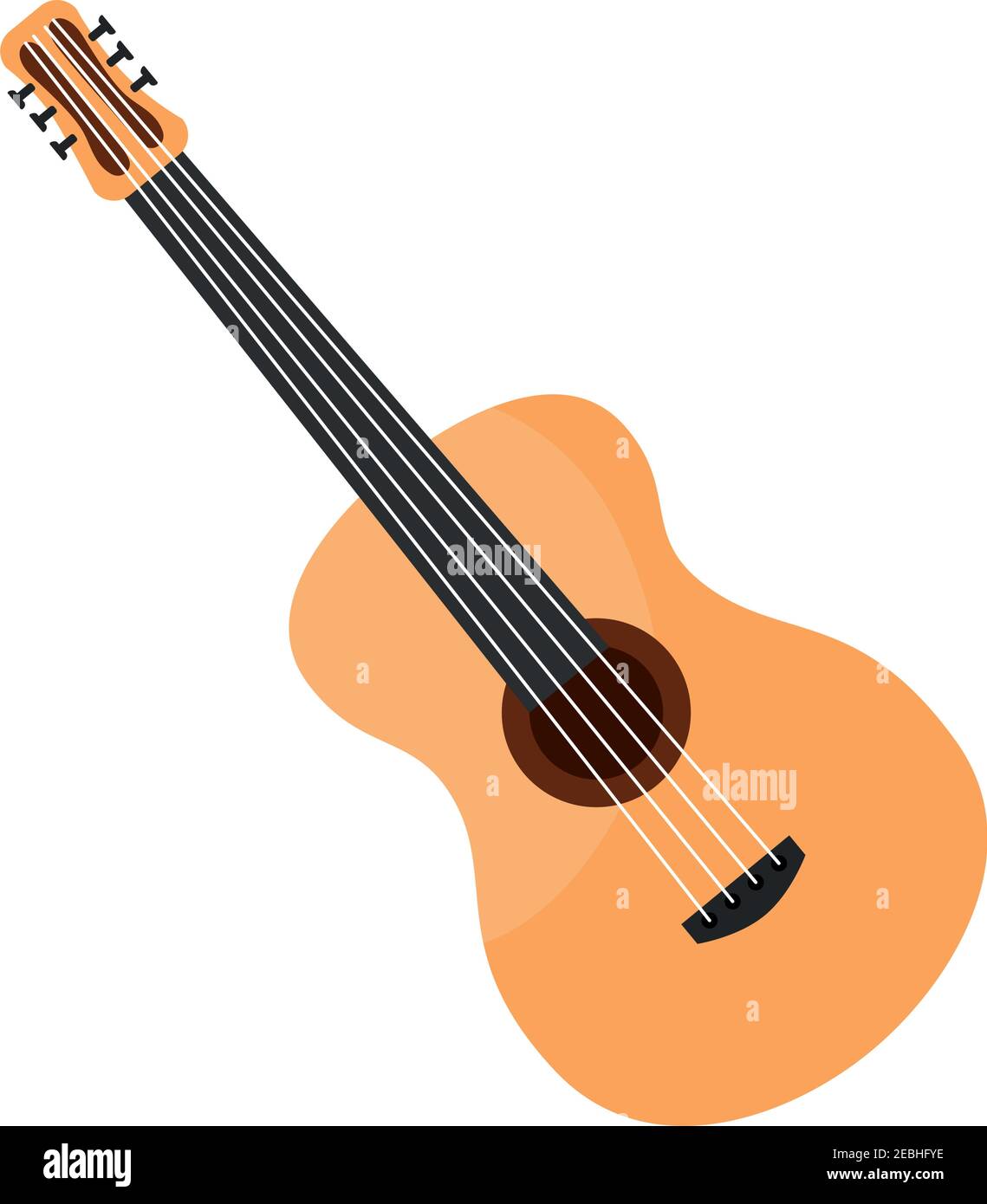 acoustic guitar instrument musical icon Stock Vector Image & Art - Alamy