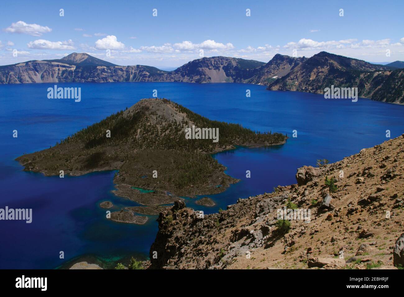 Crater Lake National Park Stock Photo Alamy