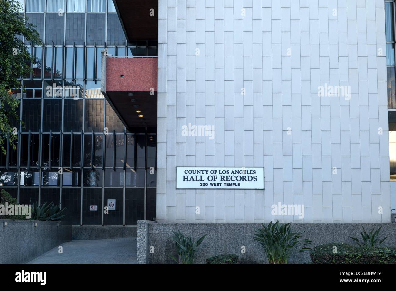 Los angeles county hall of records hires stock photography and images