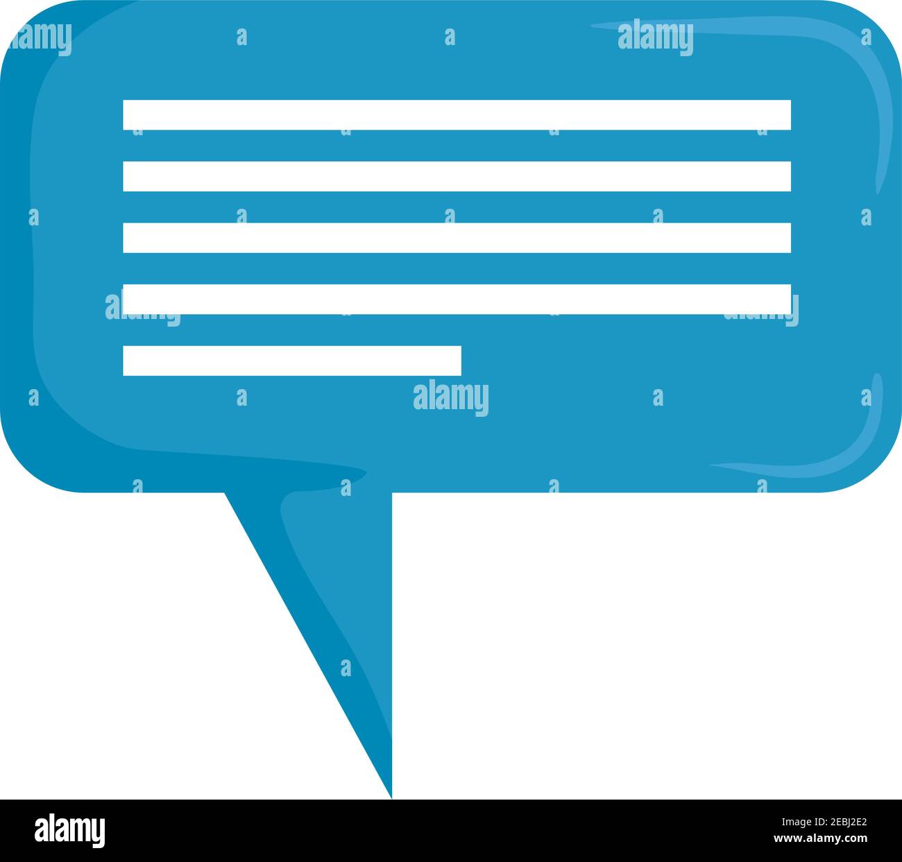 speech bubble social media icon Stock Vector Image & Art - Alamy