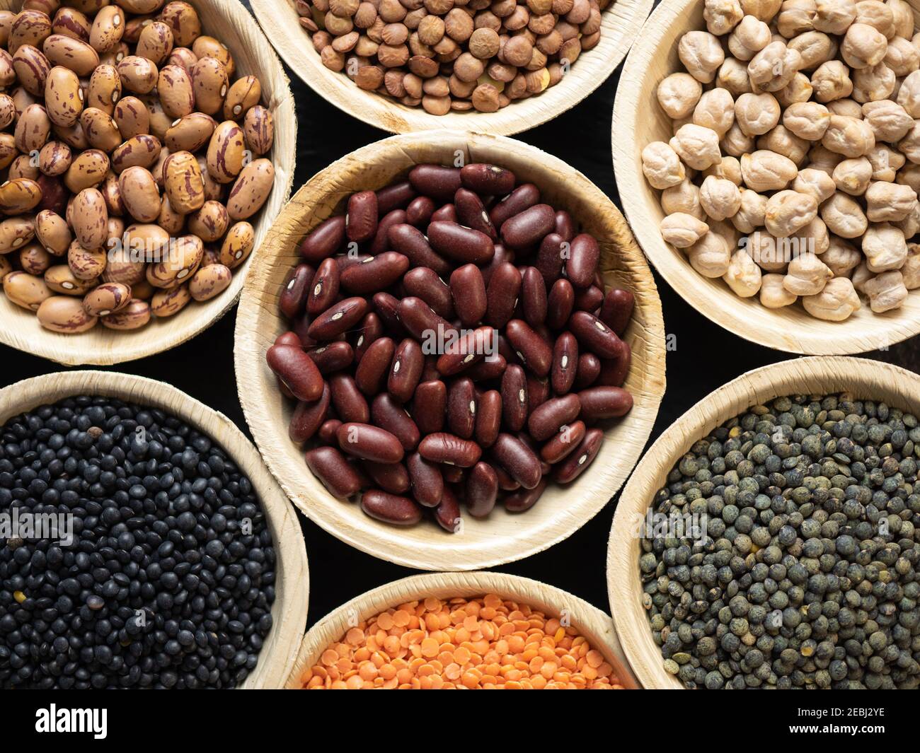 Dried, legume, leguminous plants, structure, assortment chickpea