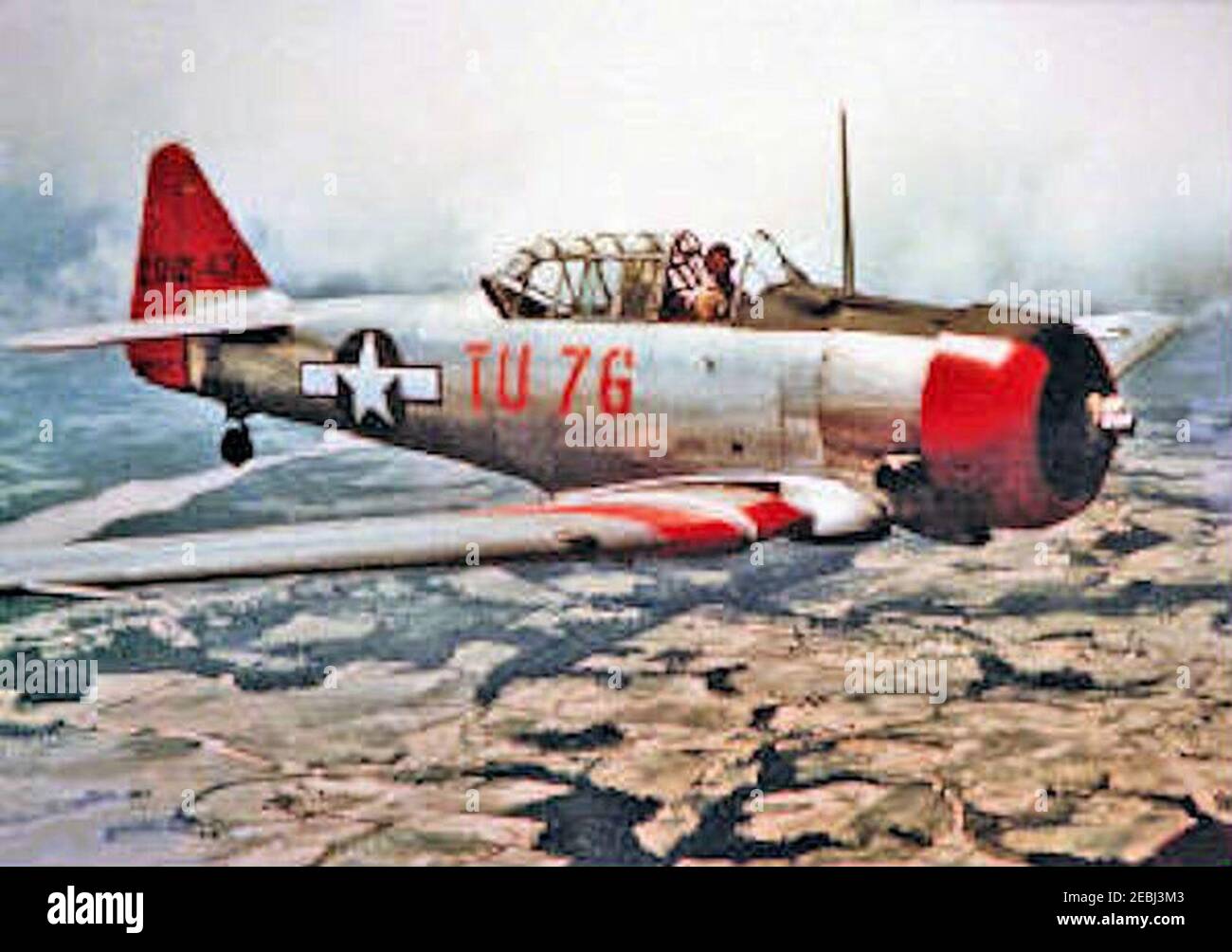 North American AT-6A TU76 Tuskegee Army Airfield AL Stock Photo - Alamy