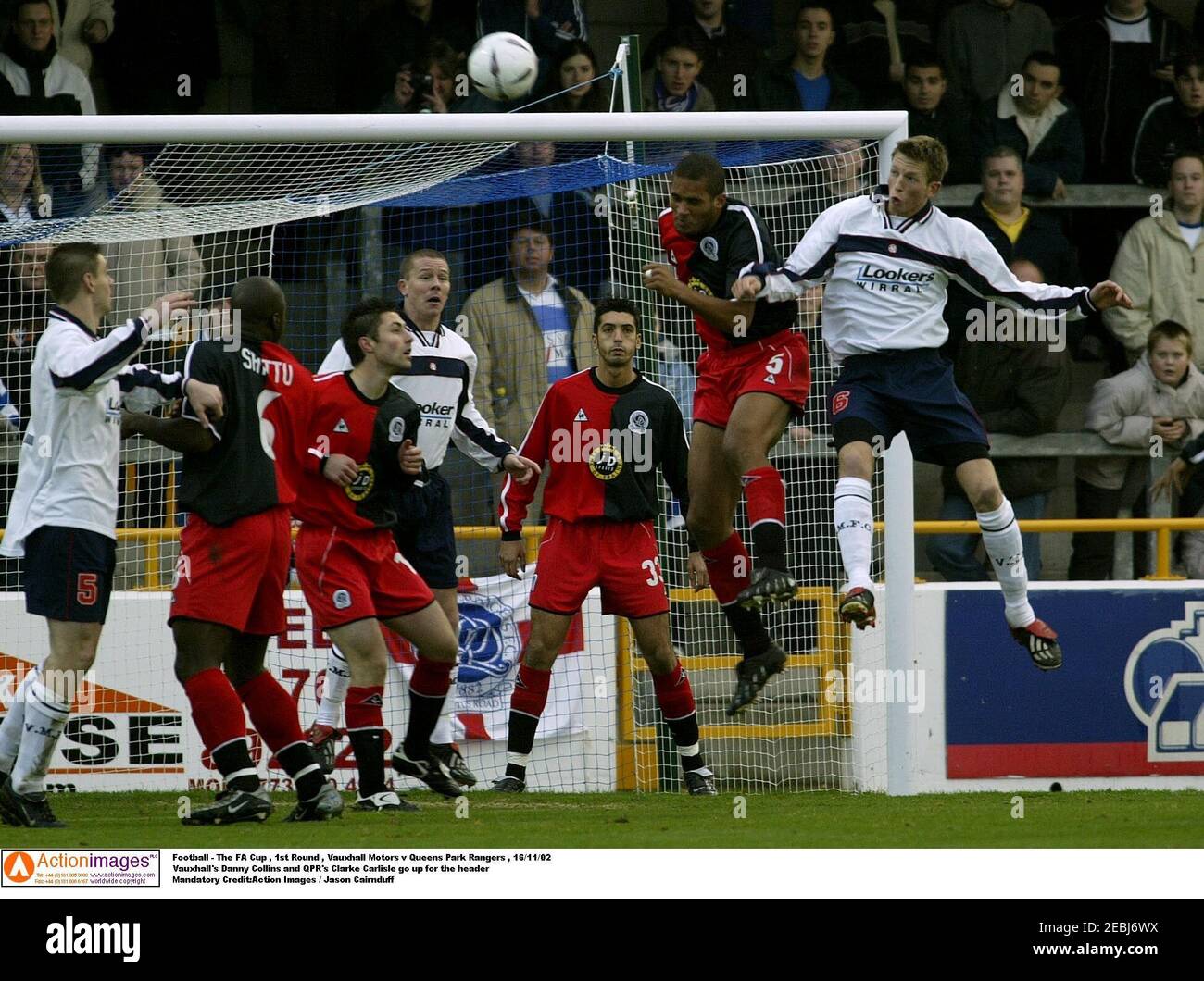 Football The Fa Cup 1st Round Vauxhall Motors V Queens Park Rangers 16 11 02 Vauxhall S Football The Fa Cup 1st Round Vauxhall Motors V Queens Park Rangers 16 11 02 Vauxhall S