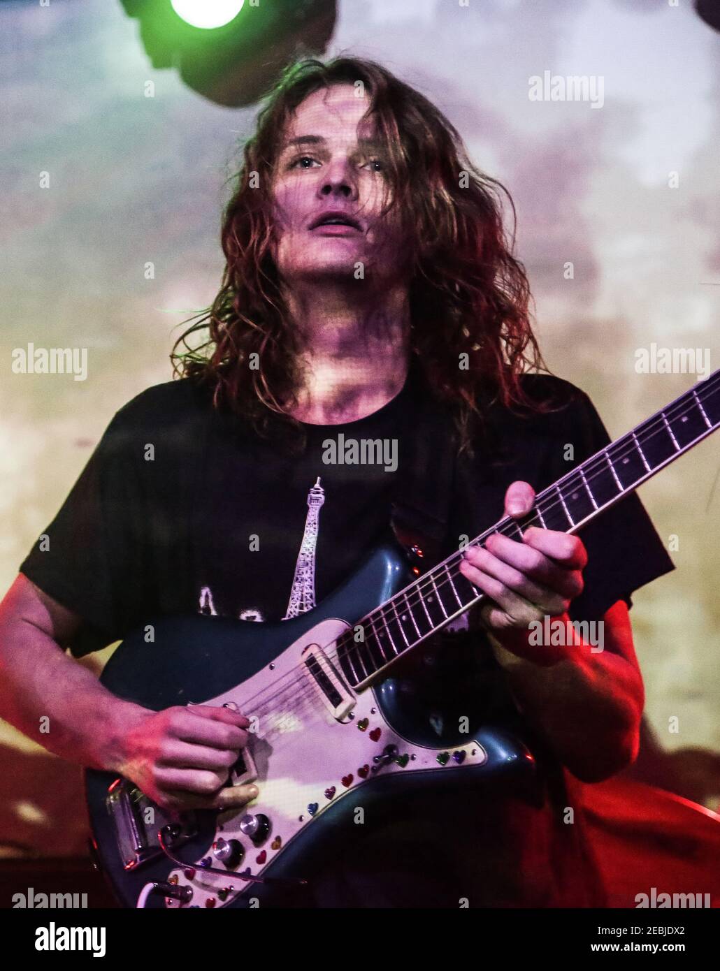 Ambrose Kenny Smith of King Gizzard and The Lizard Wizard live on stage