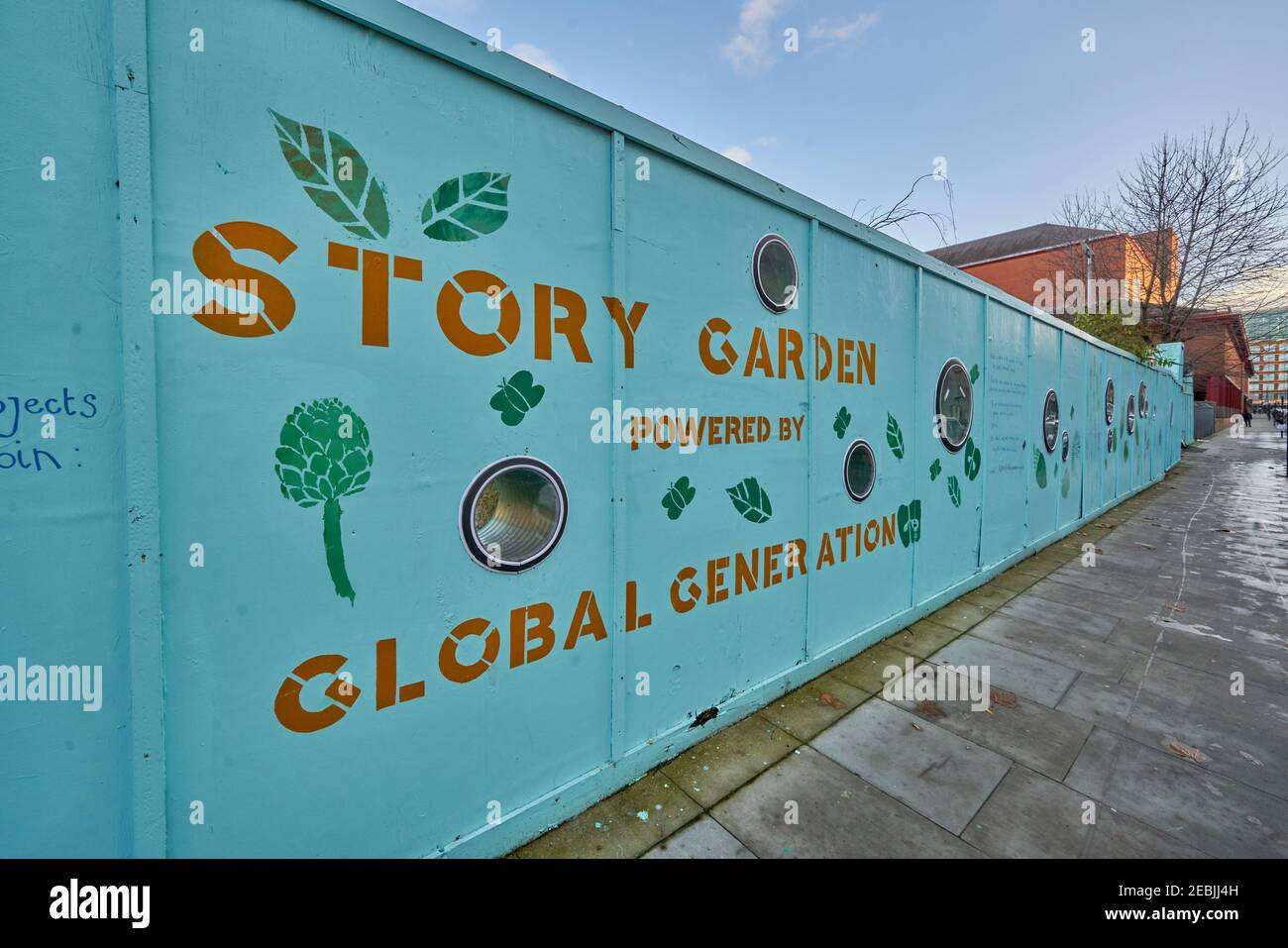 story garden community garden kings cross Stock Photo Alamy