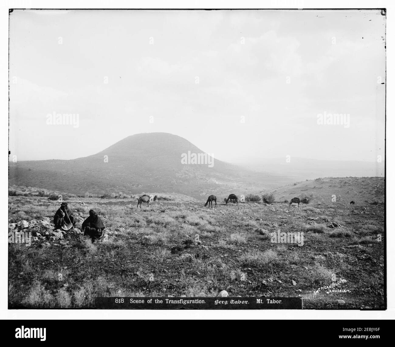Northern views. Mount Tabor Stock Photo Alamy