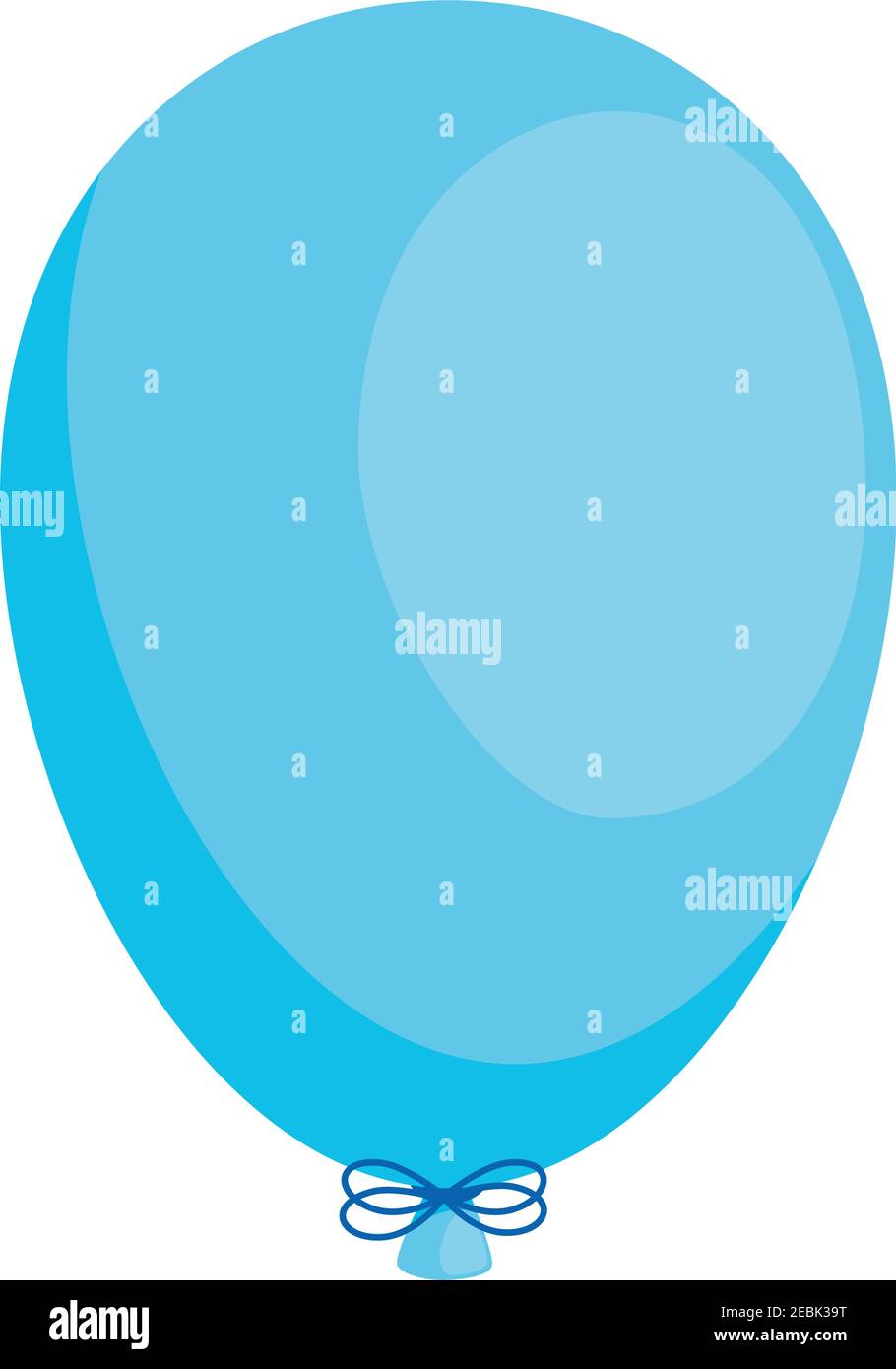 blue balloon helium floating icon Stock Vector Image & Art - Alamy