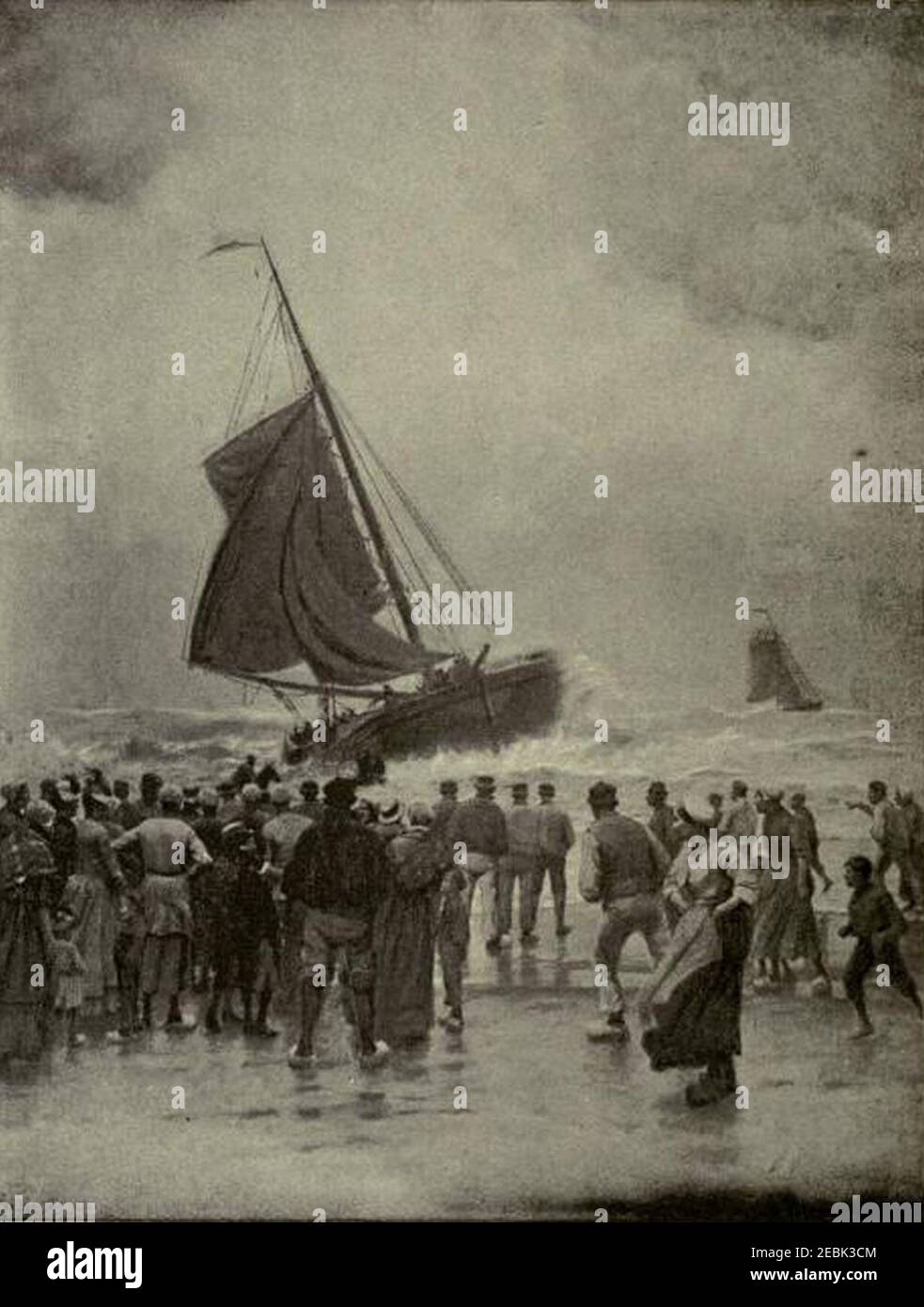 Norton Return of the Herring Fleet p.200 Stock Photo Alamy