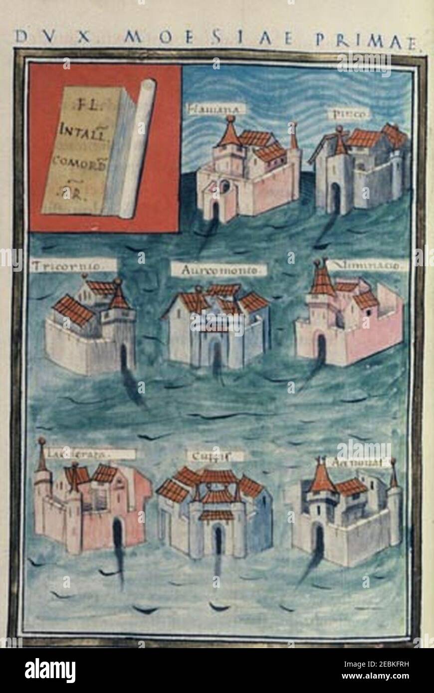 Notitia Dignitatum Dux Moesiae primae Stock Photo Alamy