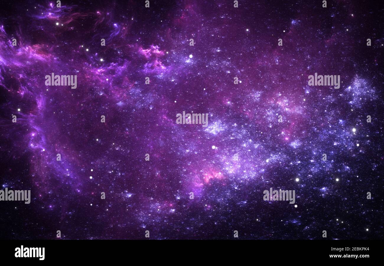 Interstellar cloud of dust and gas. Space background with nebula and