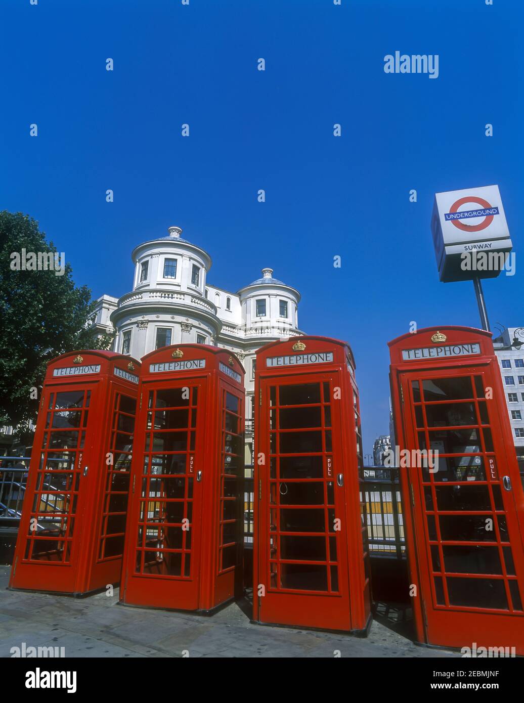 2001 HISTORICAL LINE OF CLASSIC RED KIOSK No.6 TELEPHONE BOXES THE