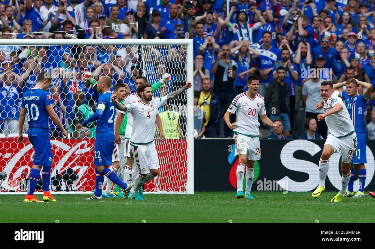 Football Soccer Iceland V Hungary Euro 16 Group F Stade Velodrome Marseille France 18 6 16 Football Soccer Iceland V Hungary Euro 16 Group F Stade Velodrome Marseille France 18 6 16