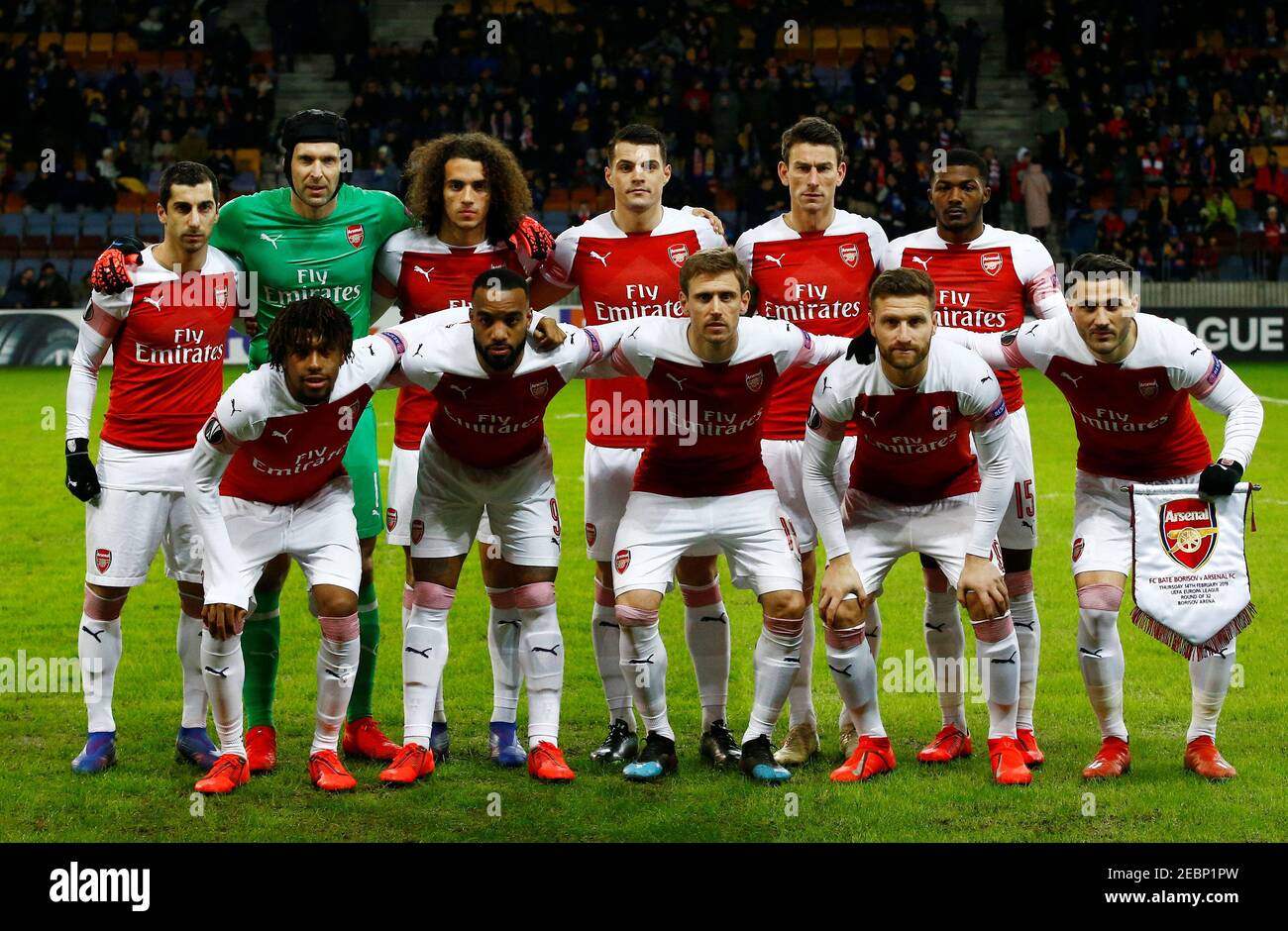 Arsenal team pose hi-res stock photography and images - Page 2 - Alamy