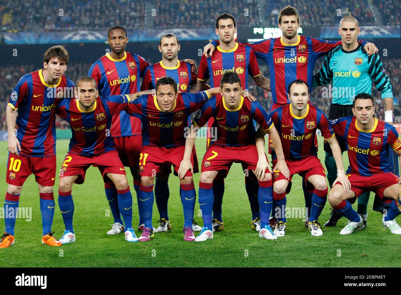 Barcelona quarter final Clearance