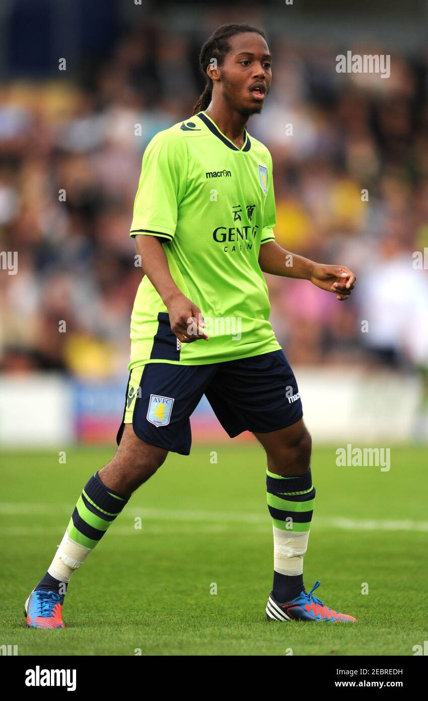 Football - Burton Albion v Aston Villa Pre Season Friendly - Pirelli  Stadium - 12/13 , 14/7/12 Daniel Johnson - Aston Villa Mandatory Credit:  Action Images / Alex Morton Stock Photo - Alamy