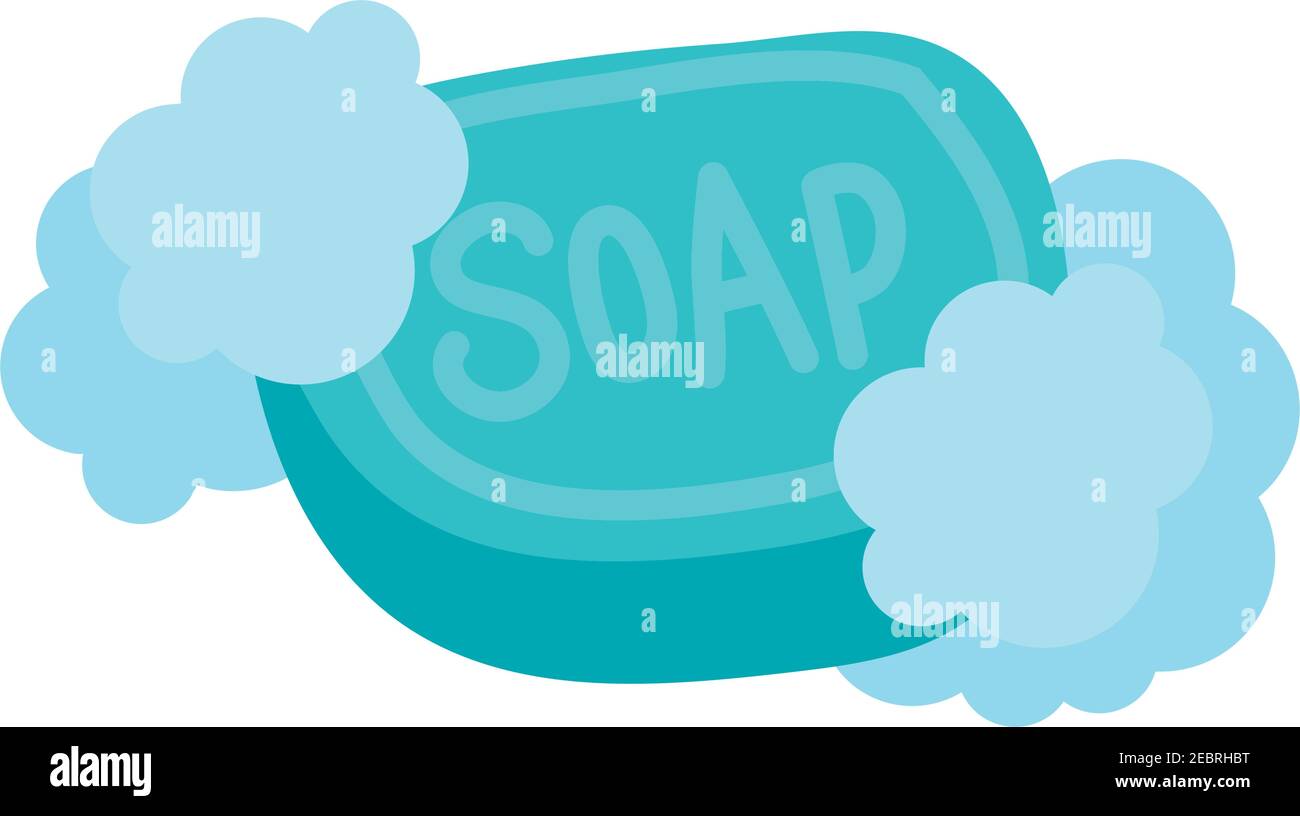soap bar cute stickers on a white background Stock Vector Image & Art