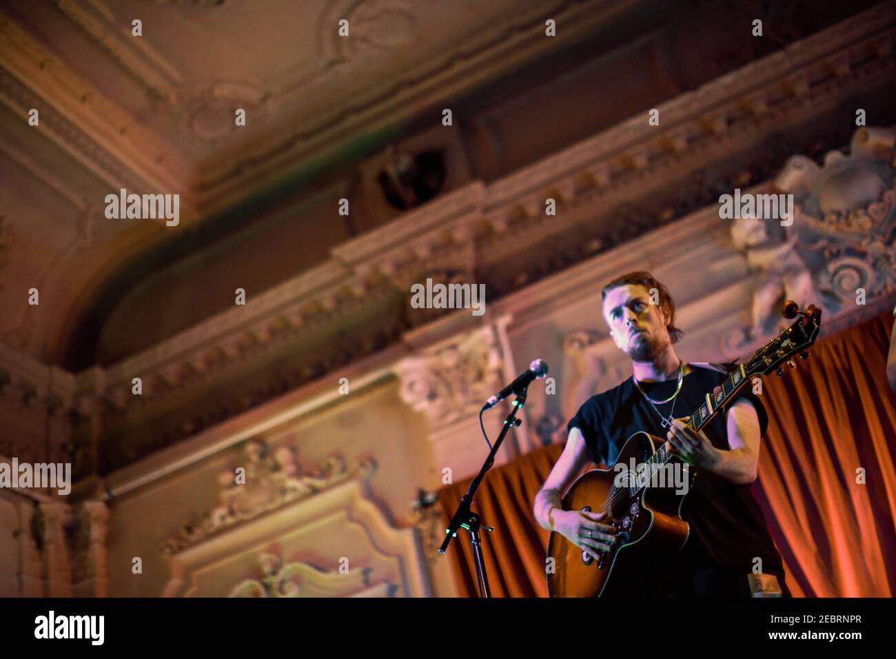 Stevie Red McMinn of Mt Wolf performing live on stage at Bush Hall in  London Stock Photo - Alamy